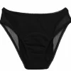 Culotte menstruelle flux normal plumetis noir