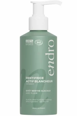 Dentifrice gel menthe blancheur fluor