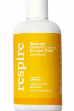 Déodorant roll-on douceur Monoï rechargeable