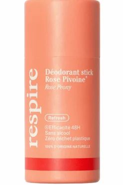 Déodorant stick en carton Rose Pivoine