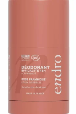 Déodorant stick rose framboise rechargeable