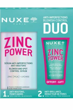 Duo anti-imperfections Zinc Power avec fluide matifiant offert