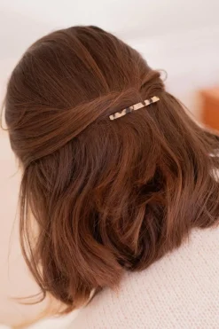 Duo de barrettes écaille