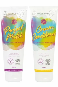 Duo shampoing et après-shampoing pour cheveux bouclés