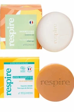 Duo shampoing et après-shampoing solides