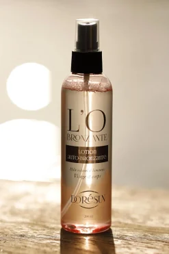 Eau auto-bronzante O bronzante