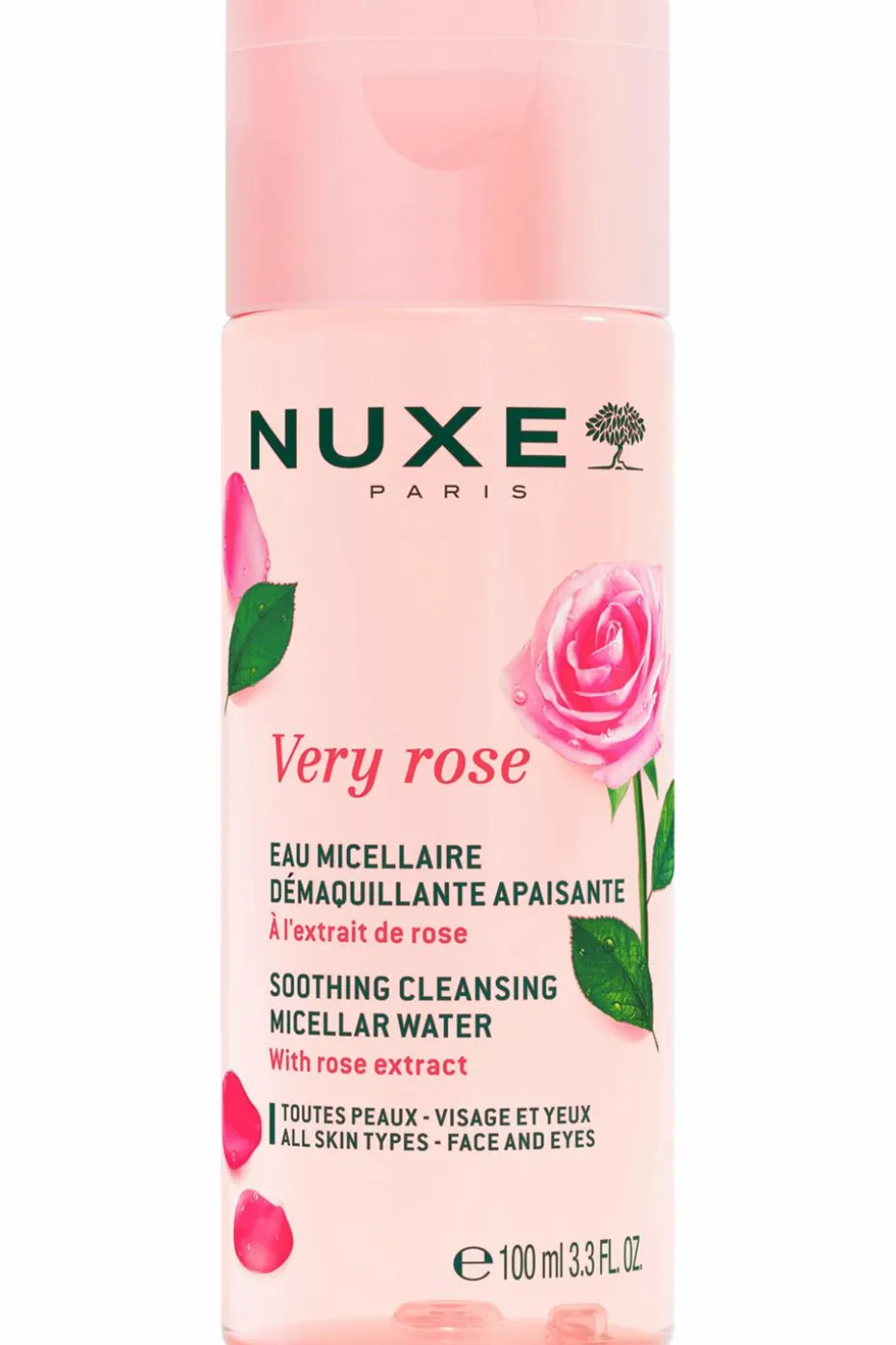 Eau micellaire apaisante 3-en-1 Very Rose