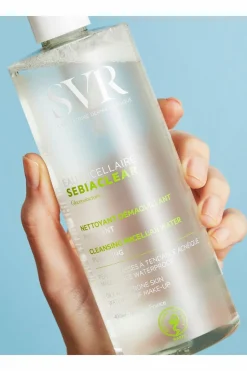 Eau micellaire purifiante et matifiante rechargeable Sebiaclear