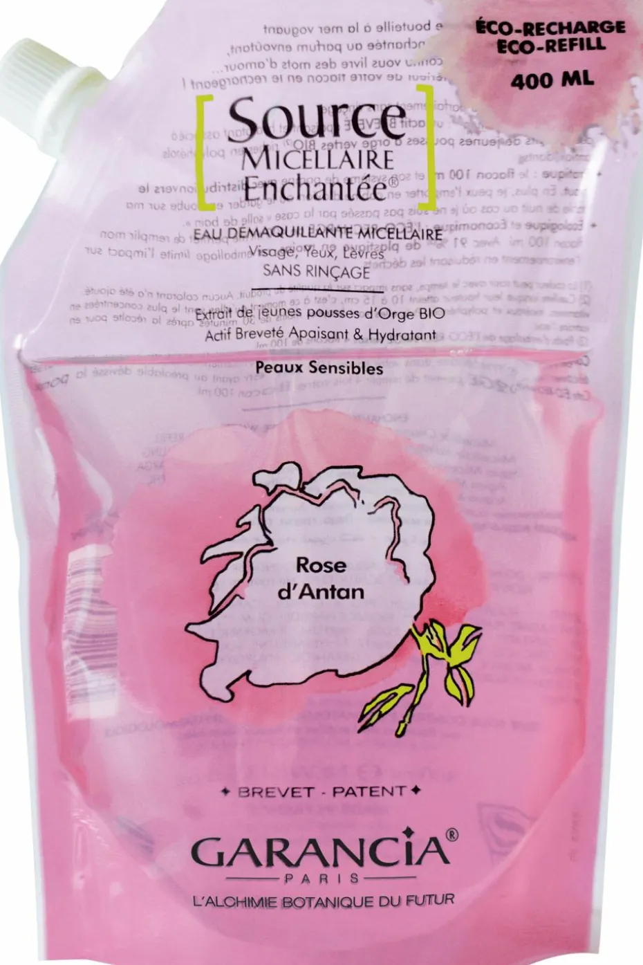 Eau source micellaire Enchantée® rechargeable