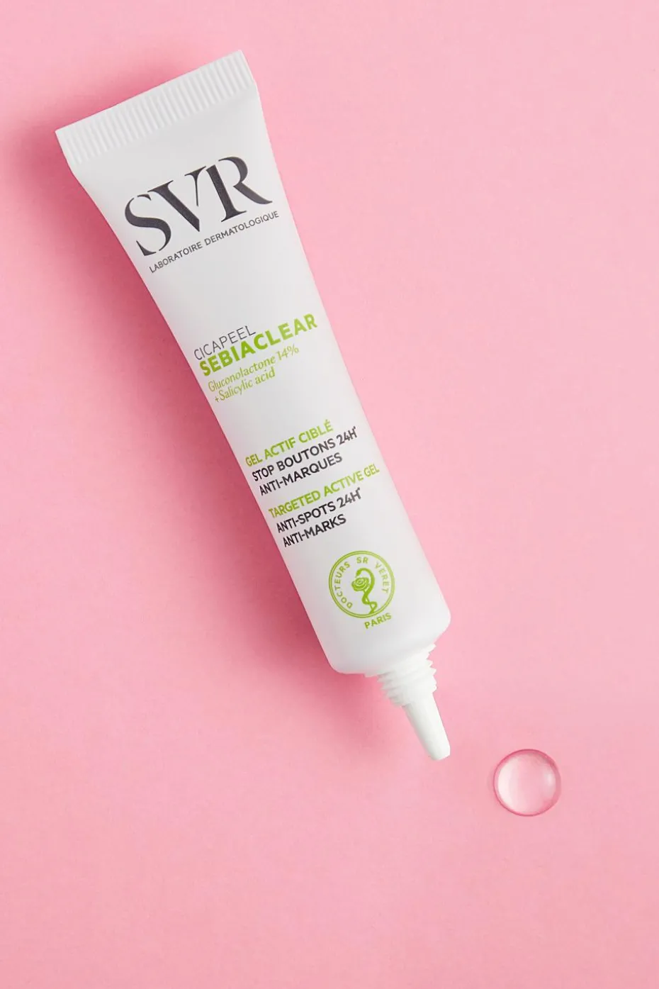 Gel actif ciblé stop-boutons anti-marques Sebiaclear Cicapeel