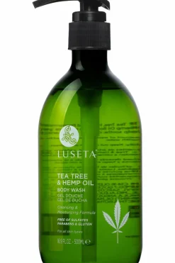 Gel douche à l’huile d’arbe à thé et au chanvre