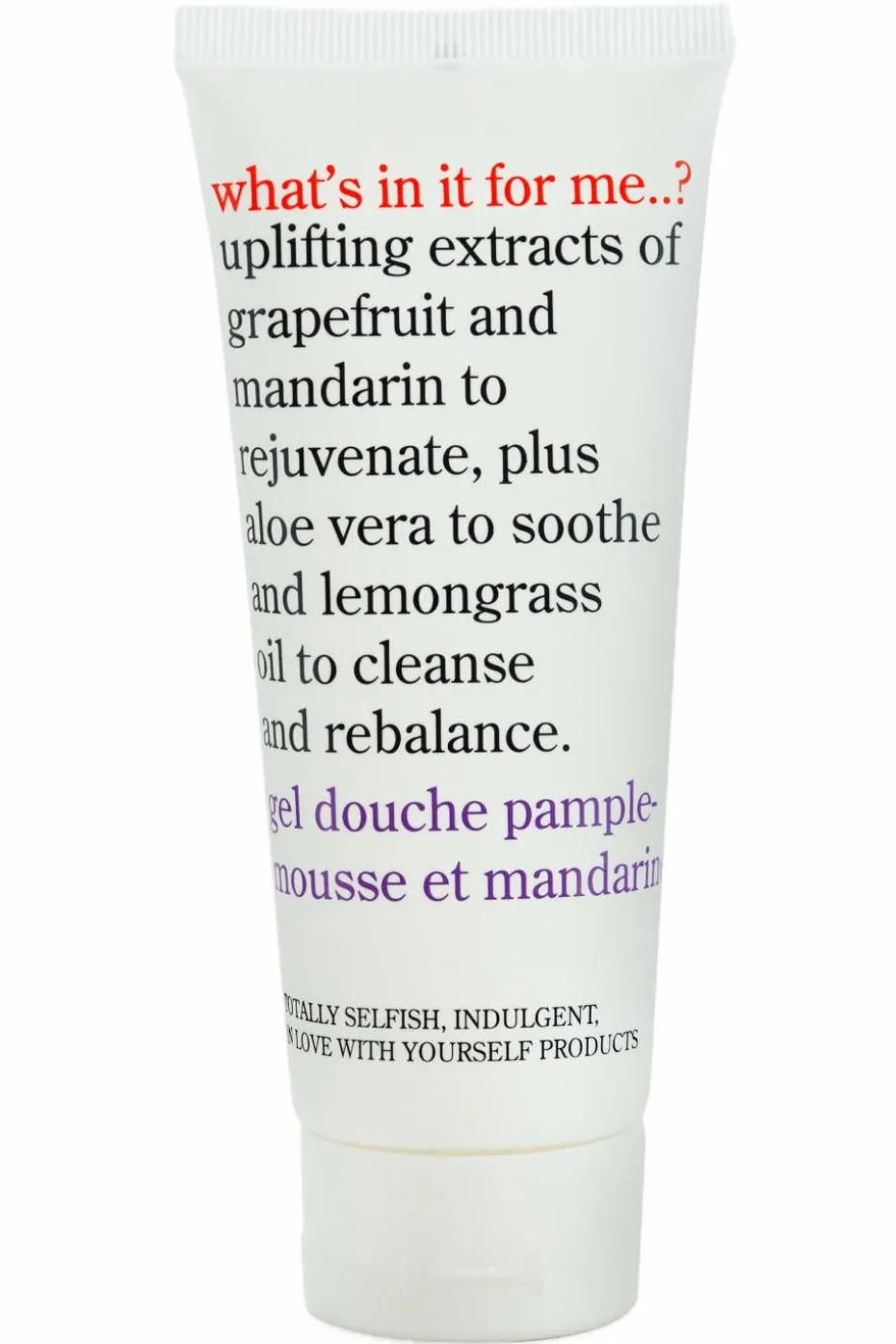 Gel douche pamplemousse et mandarine