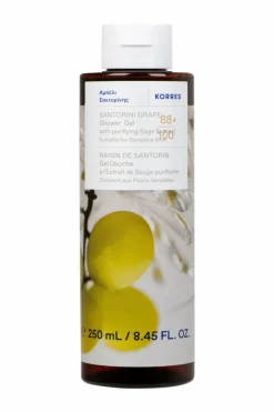 Gel douche raisin de santorin