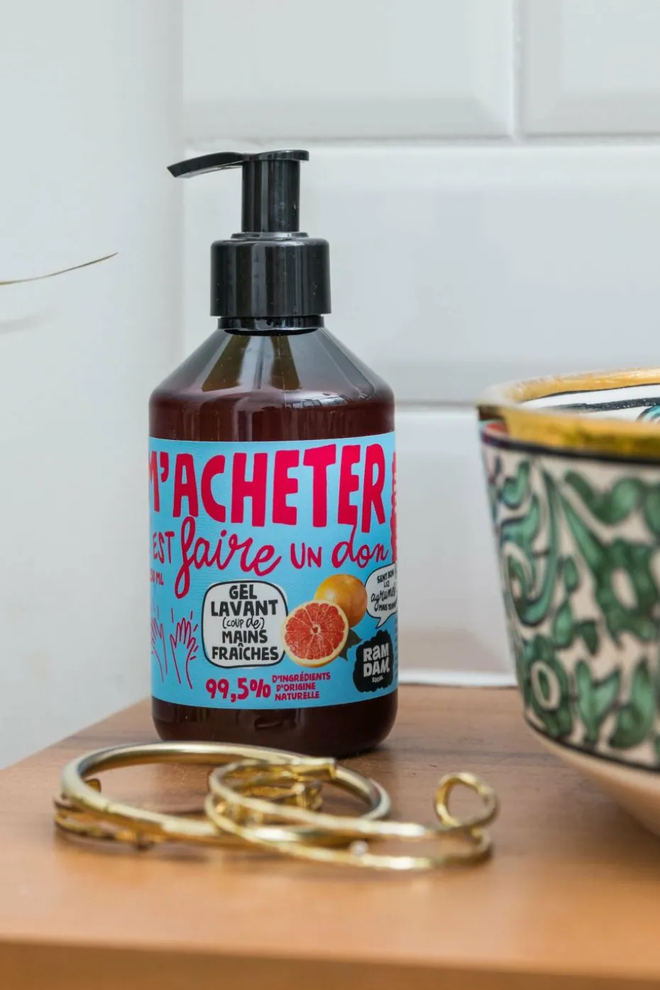 Gel lavant mains Agrumes
