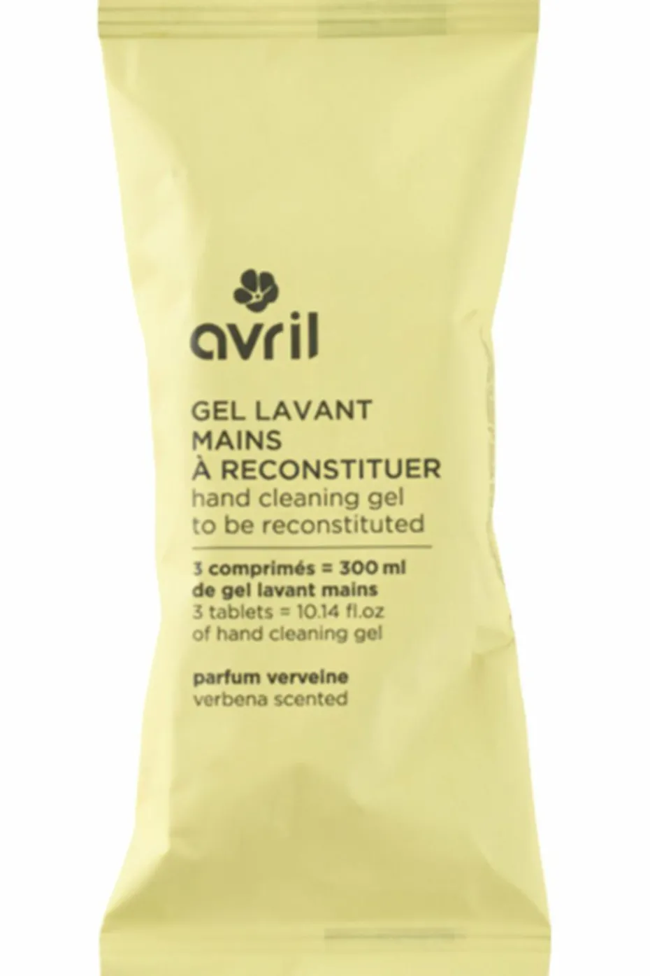Gel lavant mains rechargeable à reconstituer