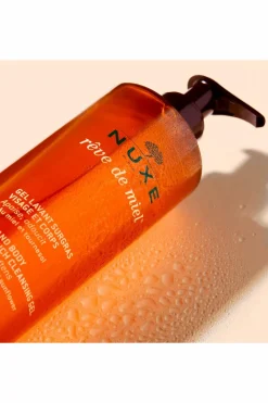 Gel lavant surgras visage et corps Rêve de Miel® rechargeable