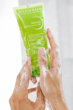 Gel moussant actif visage Sébium