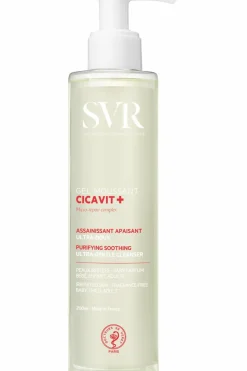 Gel nettoyant visage & corps apaisant ultra-doux peaux irritées Cicavit+
