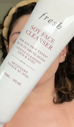 Gel nettoyant visage Soy