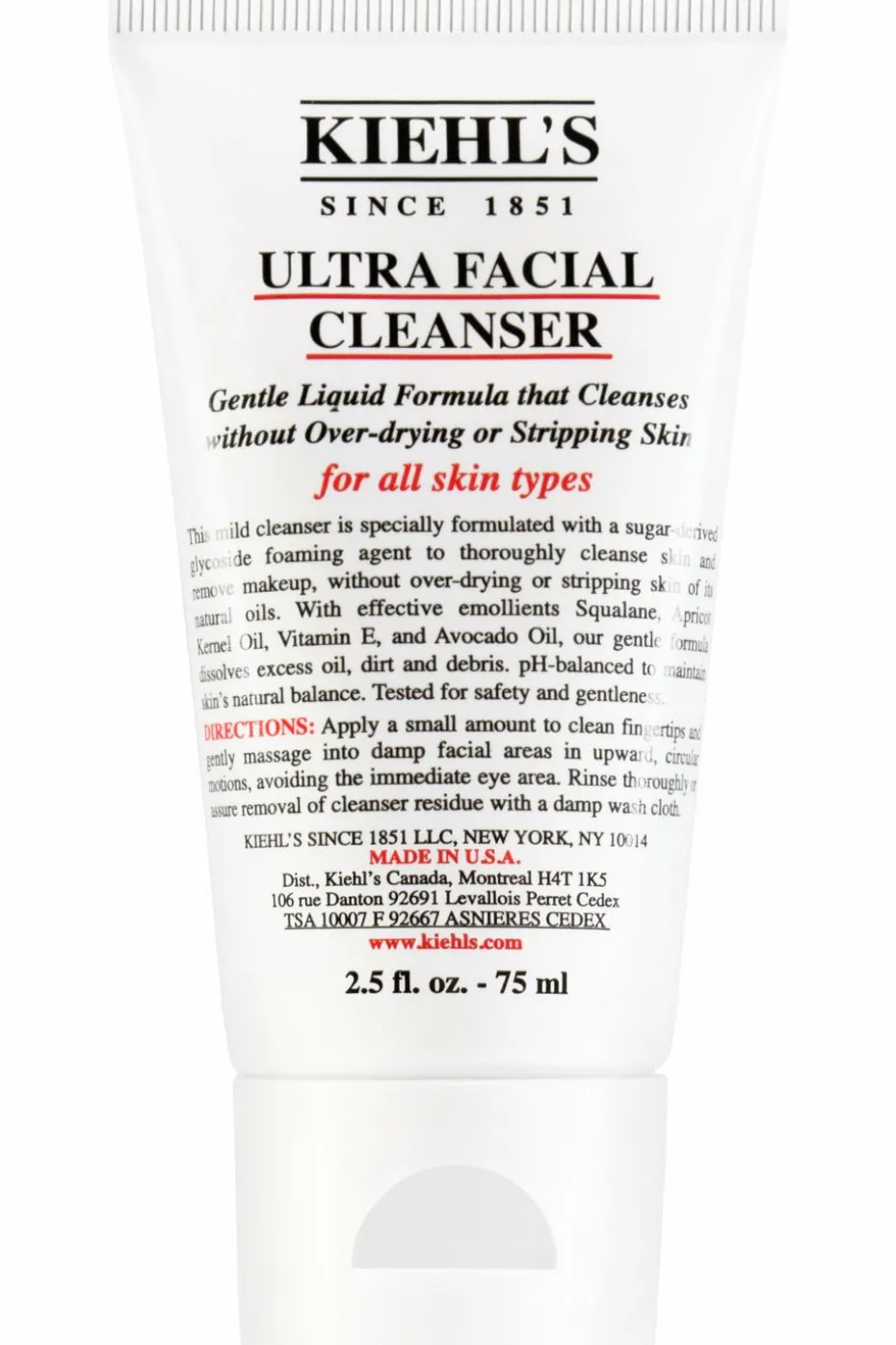 Gel nettoyant visage Ultra Facial