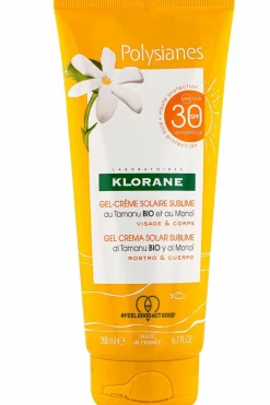 Gel-crème solaire SPF30 au Tamanu bio et Monoï
