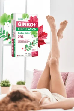 GINKO + CIRCULATION Complément alimentaire circulation jambes légères