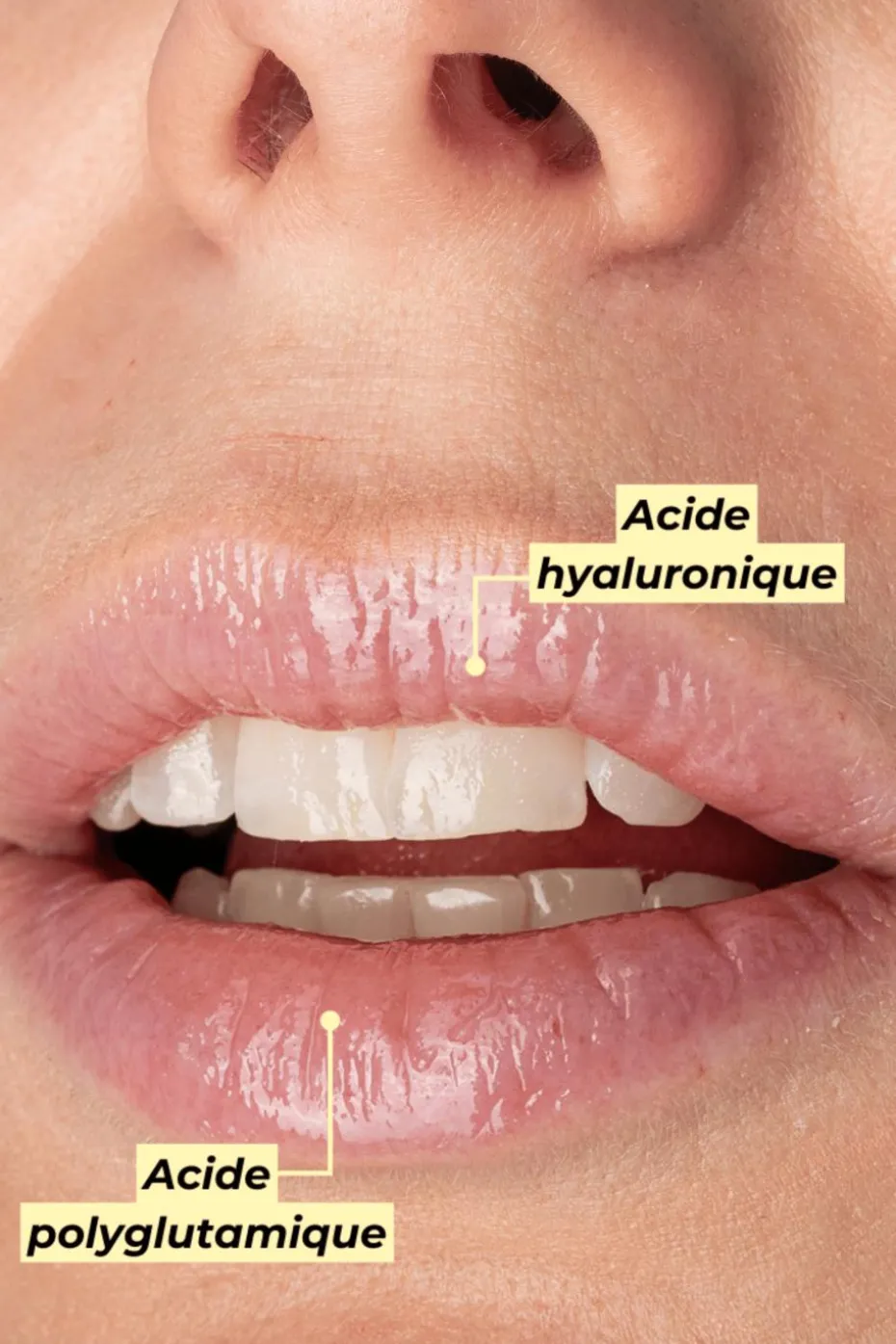 Gloss hydratant à l’acide hyaluronique