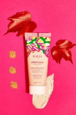 Gommage pieds défatigant