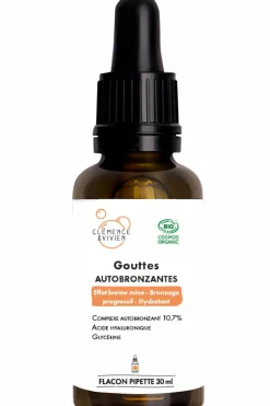 Gouttes autobronzantes pour visage