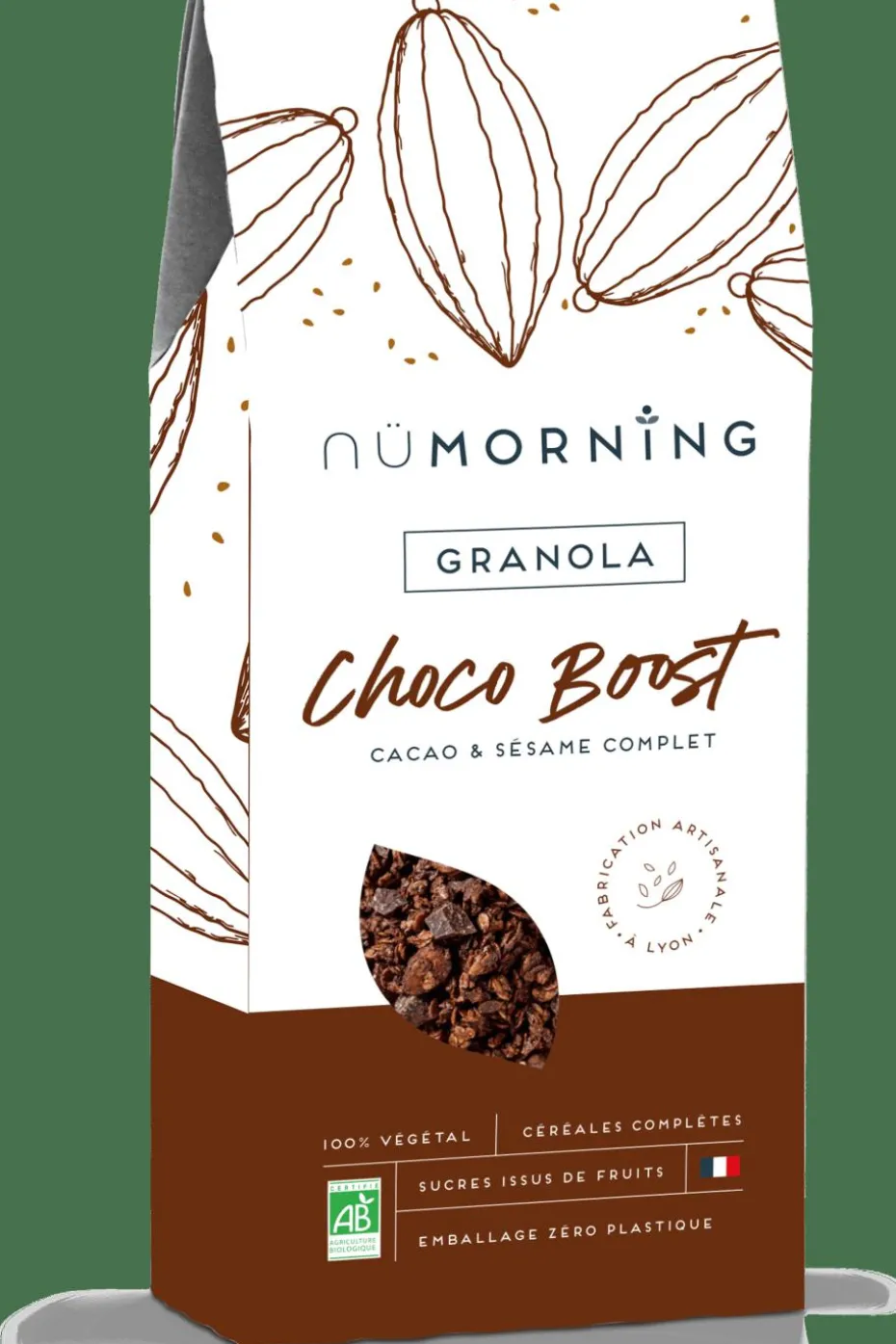 Granola Choco Boost cacao & sésame