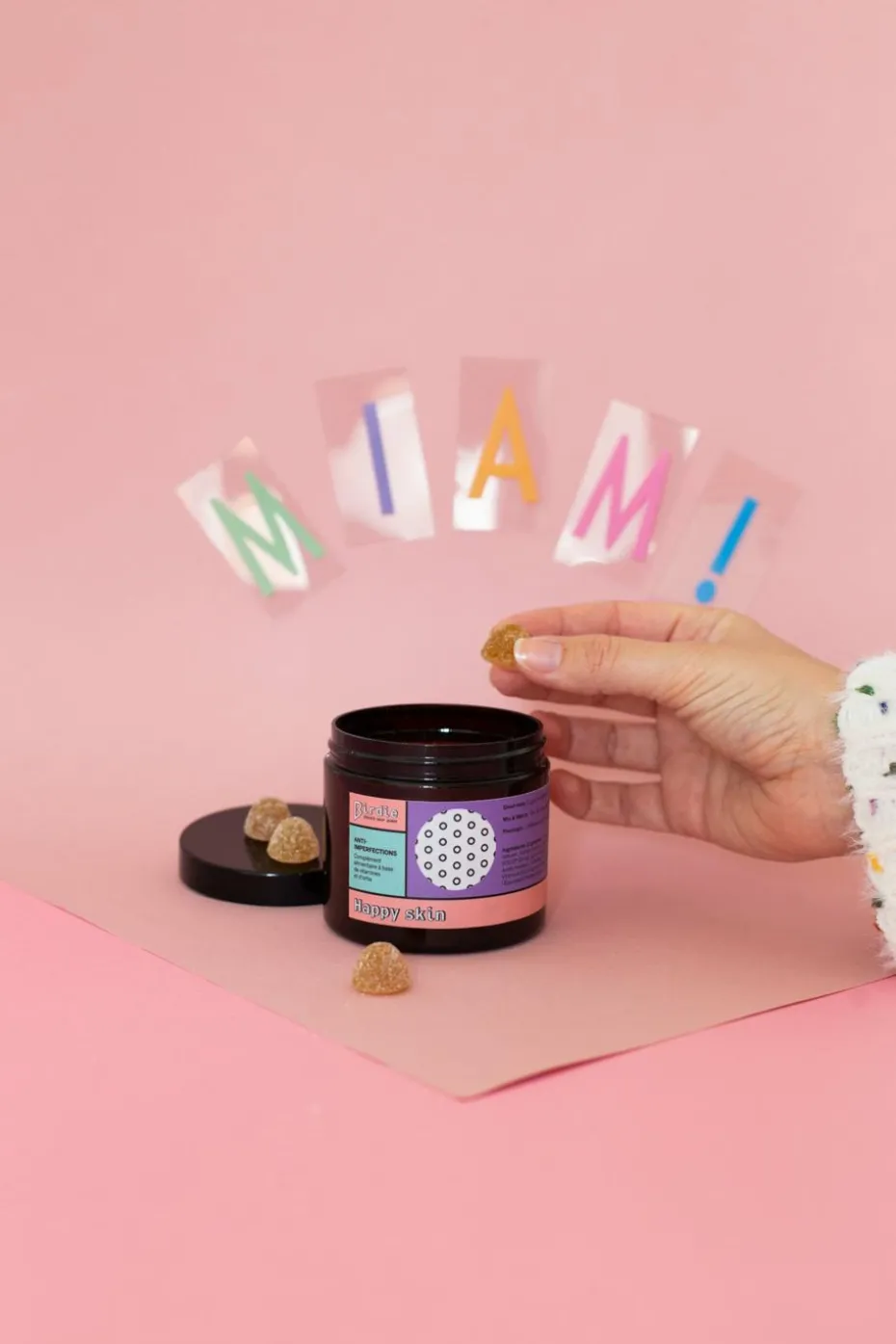 Gummies anti-imperfections Happy skin