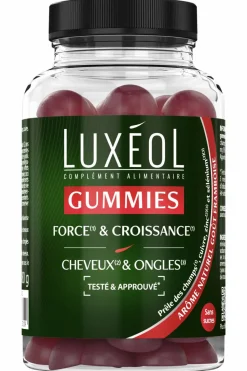Gummies cheveux force & croissance
