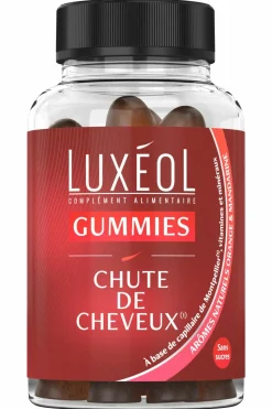 Gummies chute de cheveux