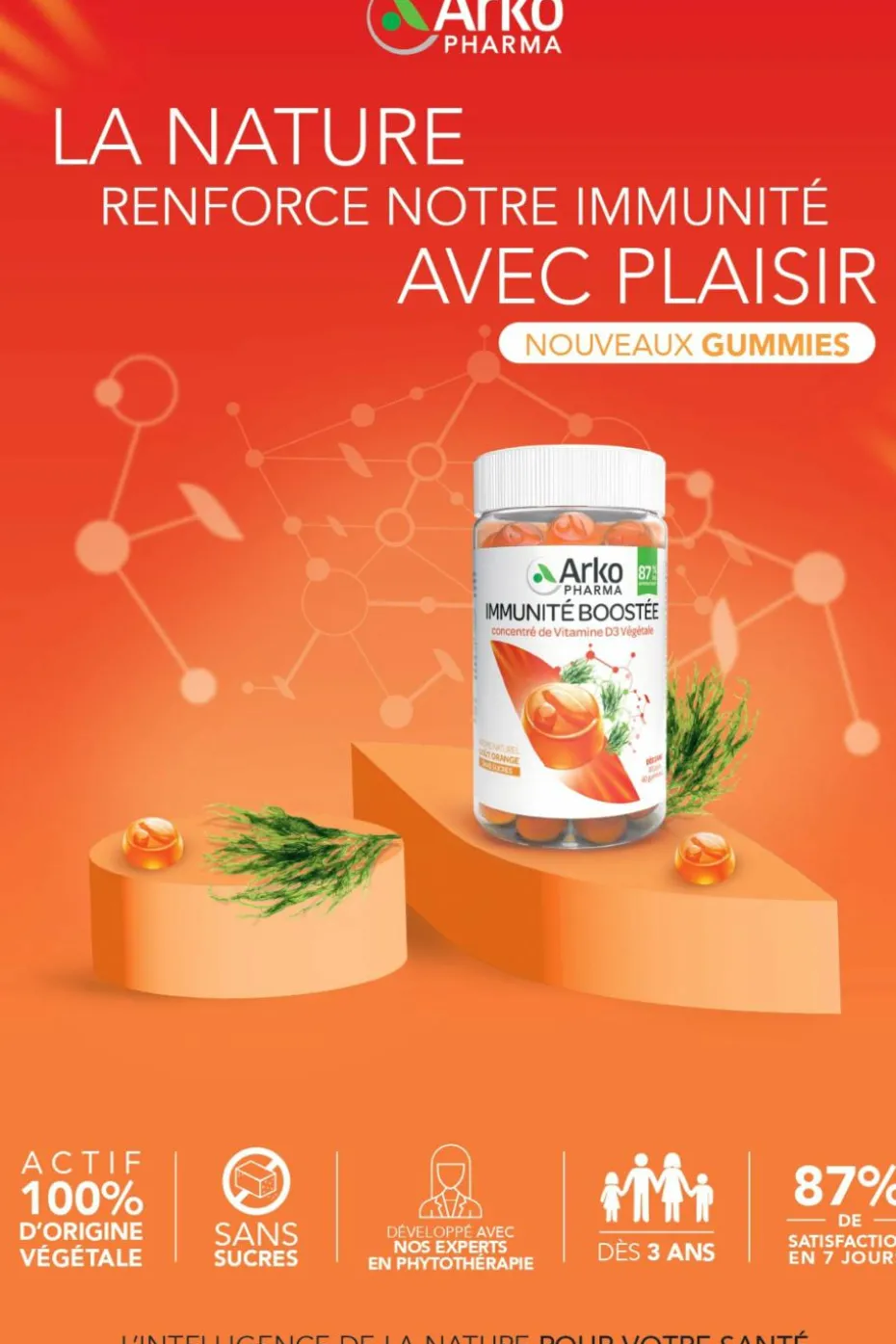 Gummies Phyto Vitamine D3 végétale