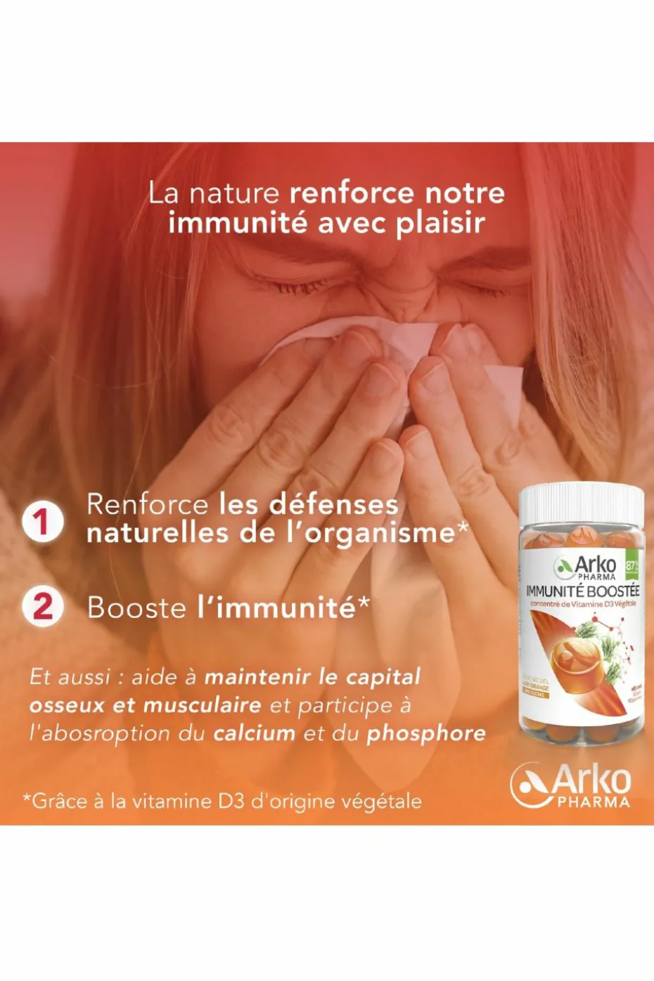 Gummies Phyto Vitamine D3 végétale