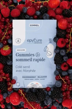 Gummies sommeil rapide sans sucres