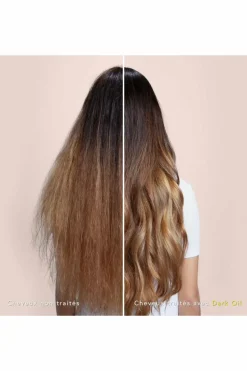 Huile capillaire lissante, réparatrice et coiffante Dark Oil