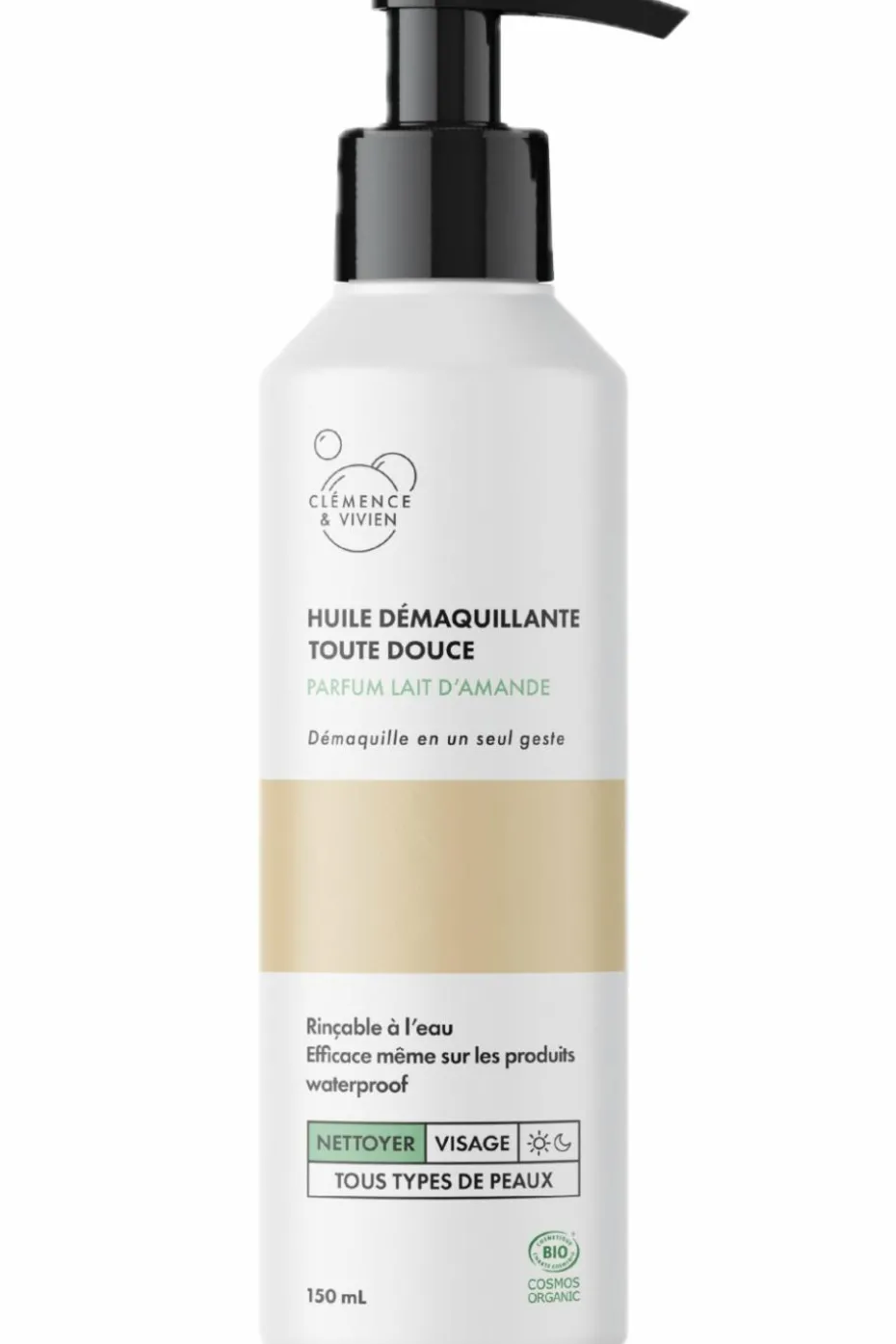 Huile démaquillante toute douce Parfum Lait d’Amande