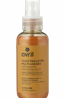 Huile pailletée multi-usages bio
