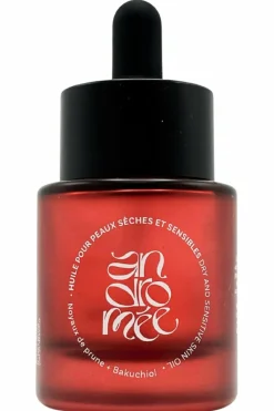 Huile pour peaux sèches et sensibles à la prune et bakuchiol