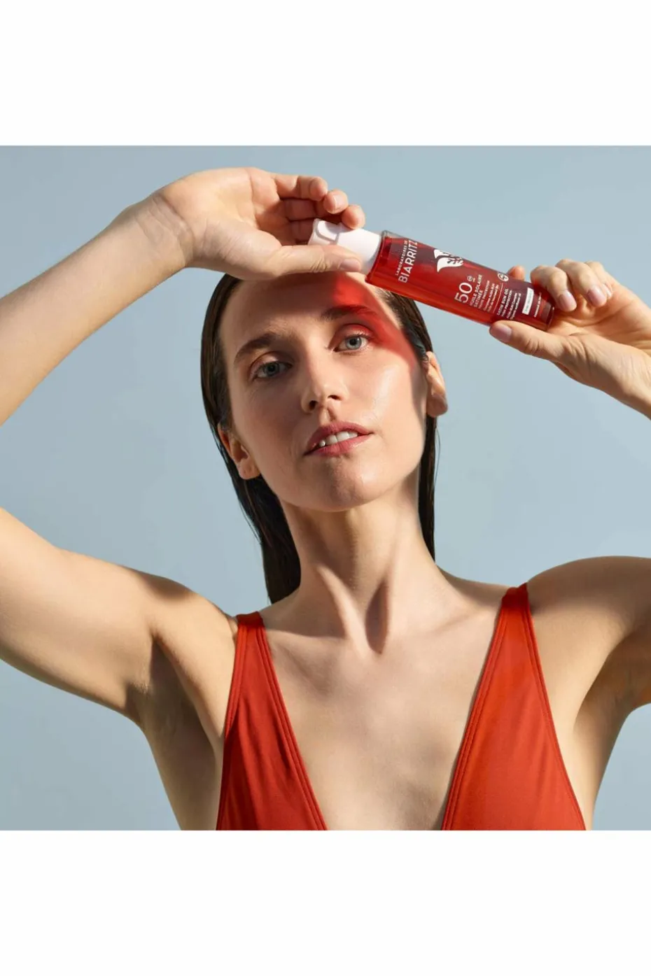 Huile solaire invisible SPF50 visage & corps