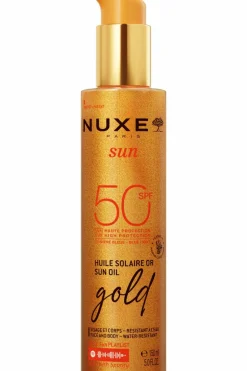 Huile solaire or haute protection SPF50 Nuxe Sun