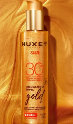 Huile solaire or haute protection SPF30 Nuxe Sun