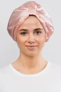 Kit de bouclage sans chaleur et bonnet protecteur en satin