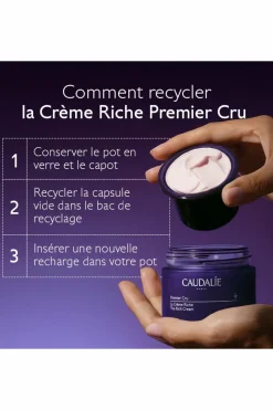 La crème riche Premier Cru rechargeable