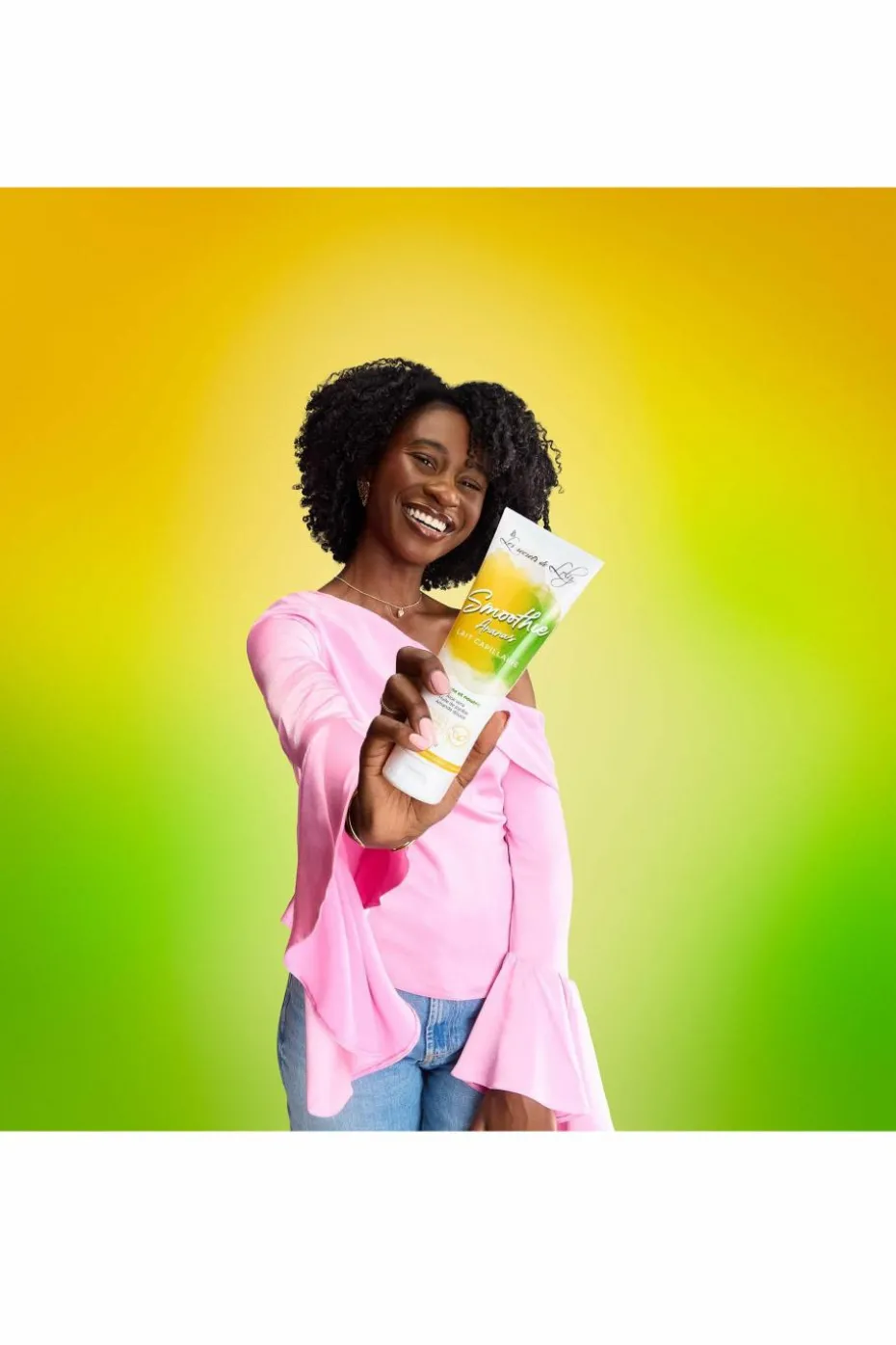 Lait capillaire hydratant smoothie Ananas