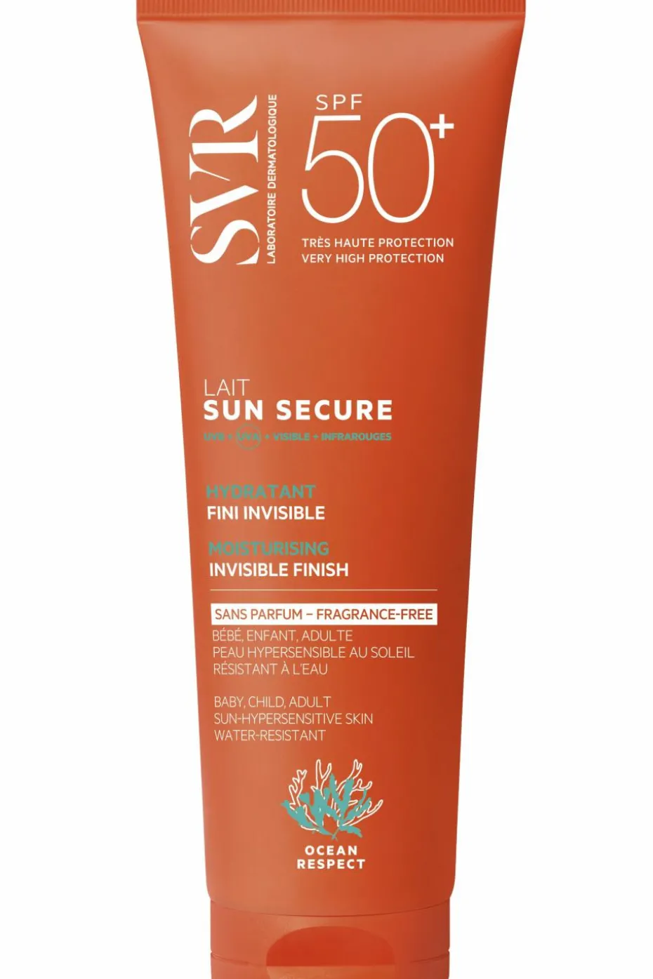 Lait hydratant au fini invisible SPF50+