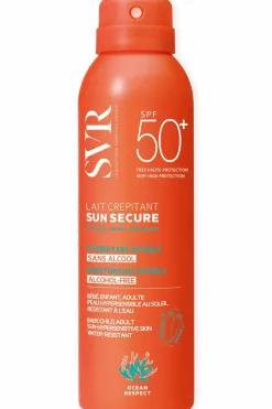 Lait hydratant crepitant invisible Sun Secure SPF50+