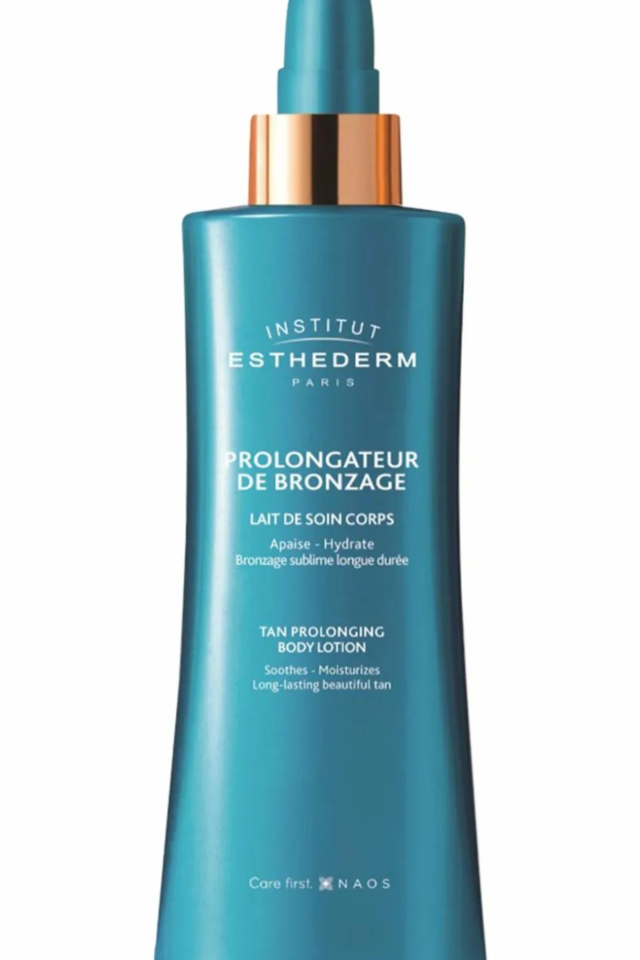 Lait soin corps prolongateur de bronzage