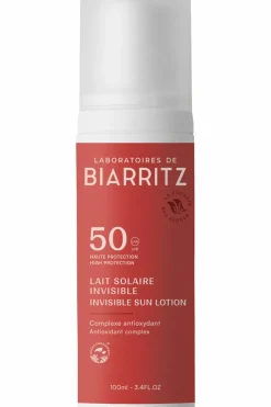 Lait solaire invisible SPF50 visage & corps